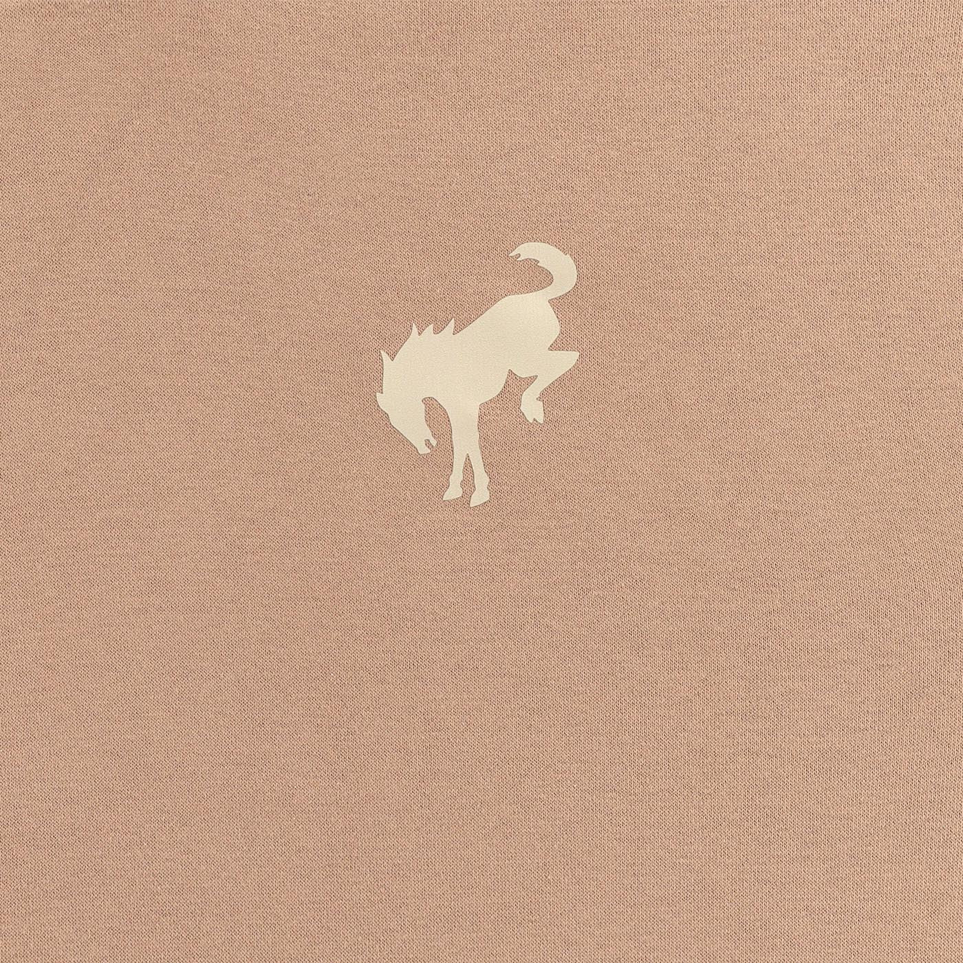 Ford Bronco Logo Beige Oversized Hoodie