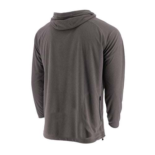 Ford Bronco Mens Gray Grided Fleece Hoodie