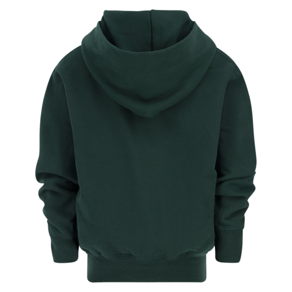 Ford Bronco Youth Forest Green Fleece Hoodie