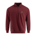 Ford Bronco Mens Maroon Quarter Zip Sweatshirt